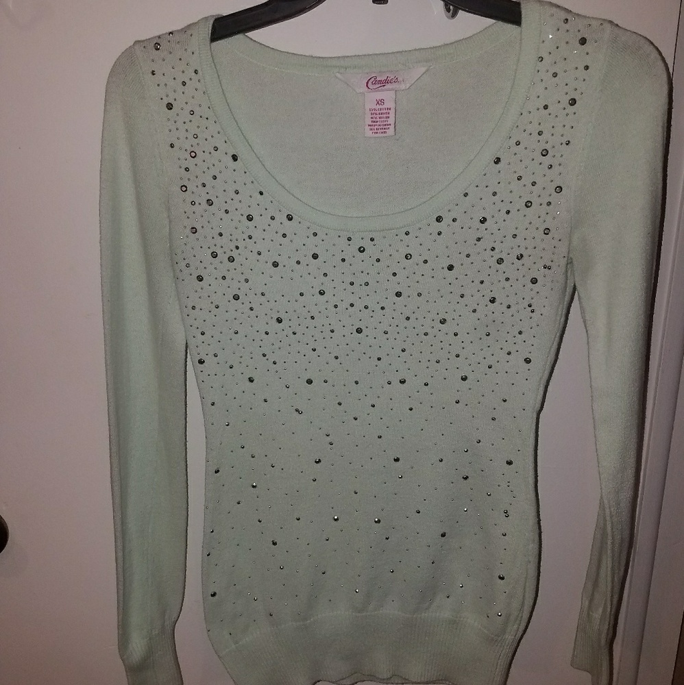 Mint color sweater